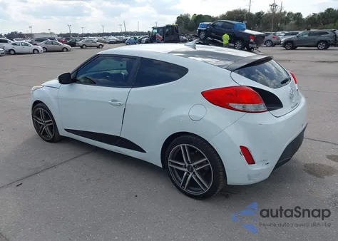 2014 Hyundai Veloster Base W/Black z USA, uszkodzony, nr VIN KMHTC6AD4EU193158